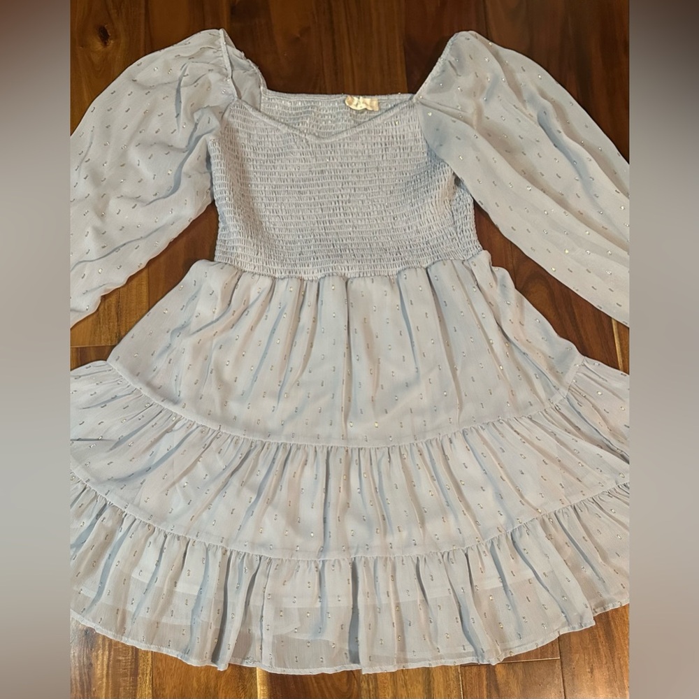 Altar’d State Babydoll Smocked Milkmaid Dress - Picture 2 of 14